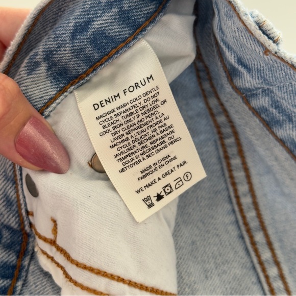 Denim Forum 90's vintage cut off shorts - Picture 6 of 9